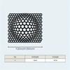 Metal Wall Decor Art Panel Modern Home Interior Ornament