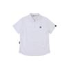 ONOFF Women S Woven ShorT Sleeve T ShirT Of9304la whiTe