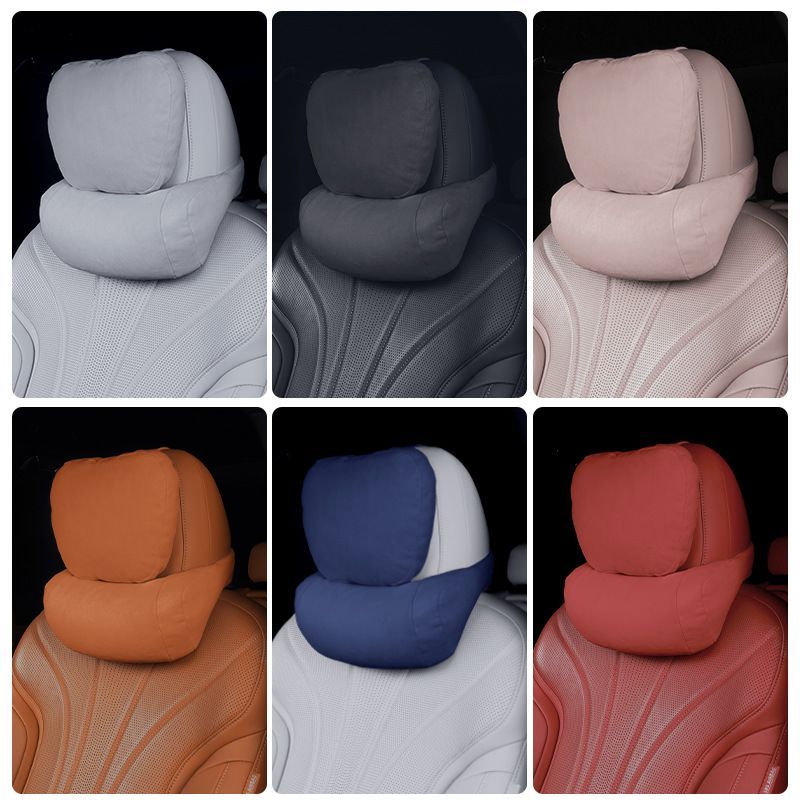 Headrest Neck Pillow Backrest Car Seat Lumbar Head Support Neck Rest Protector For Xpeng G6 G9 X9 P7i Interior Accessories