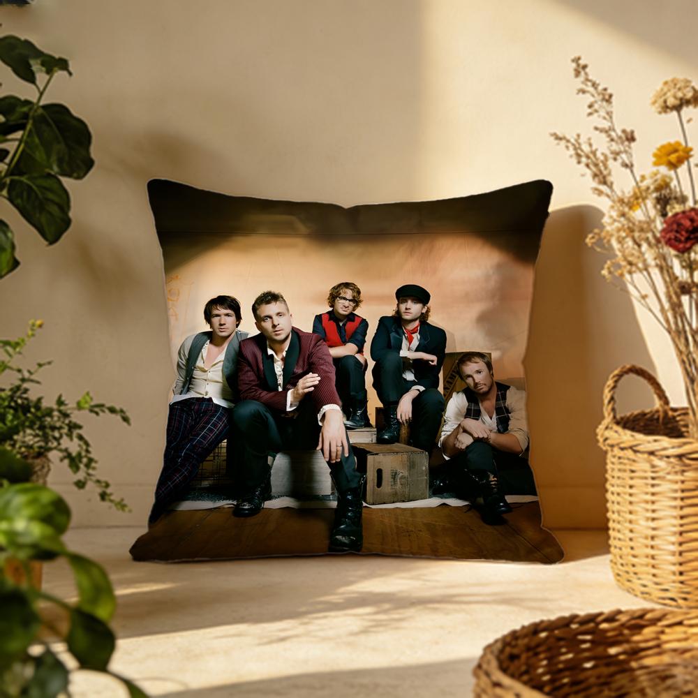 Stylish OOneRepublicable Cushion Cover Versatile DoubleSided Pillow Case Fit for Sofa Bed Car Daily Decor