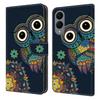 For Samsung Galaxy S25 Edge Wallet Case Pattern Printing PU Leather Flip Stand Phone Cover