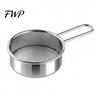 Baking Flour Sifter Small Stainless Steel Fine Mesh Sieve for Cocoa Powder Handheld Sugar Egg Liquid Filter Home Kitchen