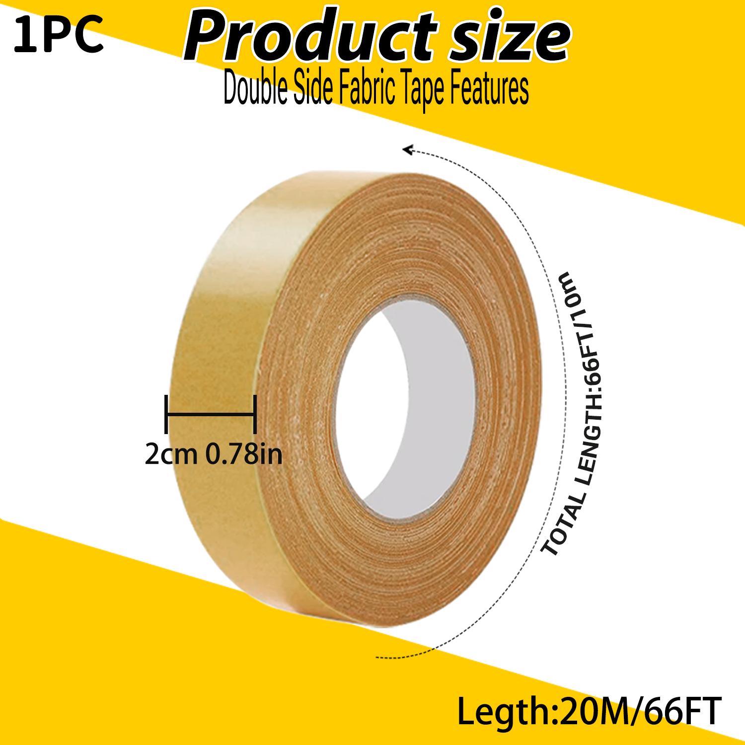 Ultra-Thin Double-Sided Tape, Woodworking Tape,High Tack Tape for Arts & Crafts, Photos, Scrapbook, Woodworking, Fixed Carpet