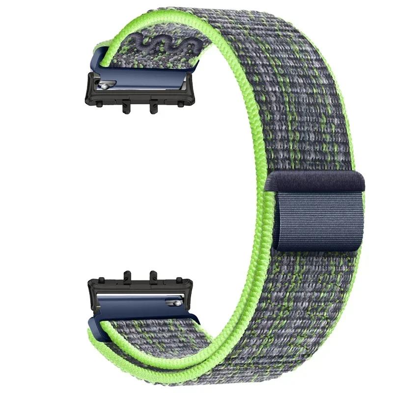 Nylon Loop Strap for Samsung Galaxy Fit 3 Adjustable Elastic Bracelet Watchband for iWatch Samsung Galaxy Fit3 Band Accessories