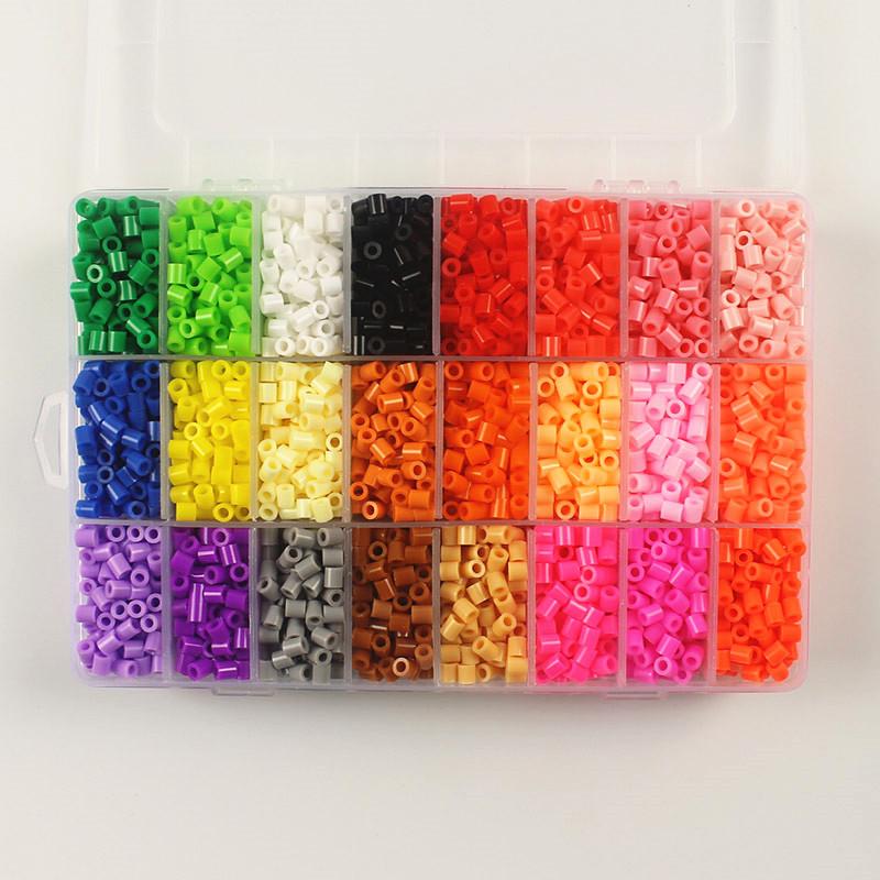 

Набор 5мм термомозаики в наличии: 24 цвета DIY Пазл Перфорированная панель, Материалы для рукоделия, Развивающие игрушки для детей