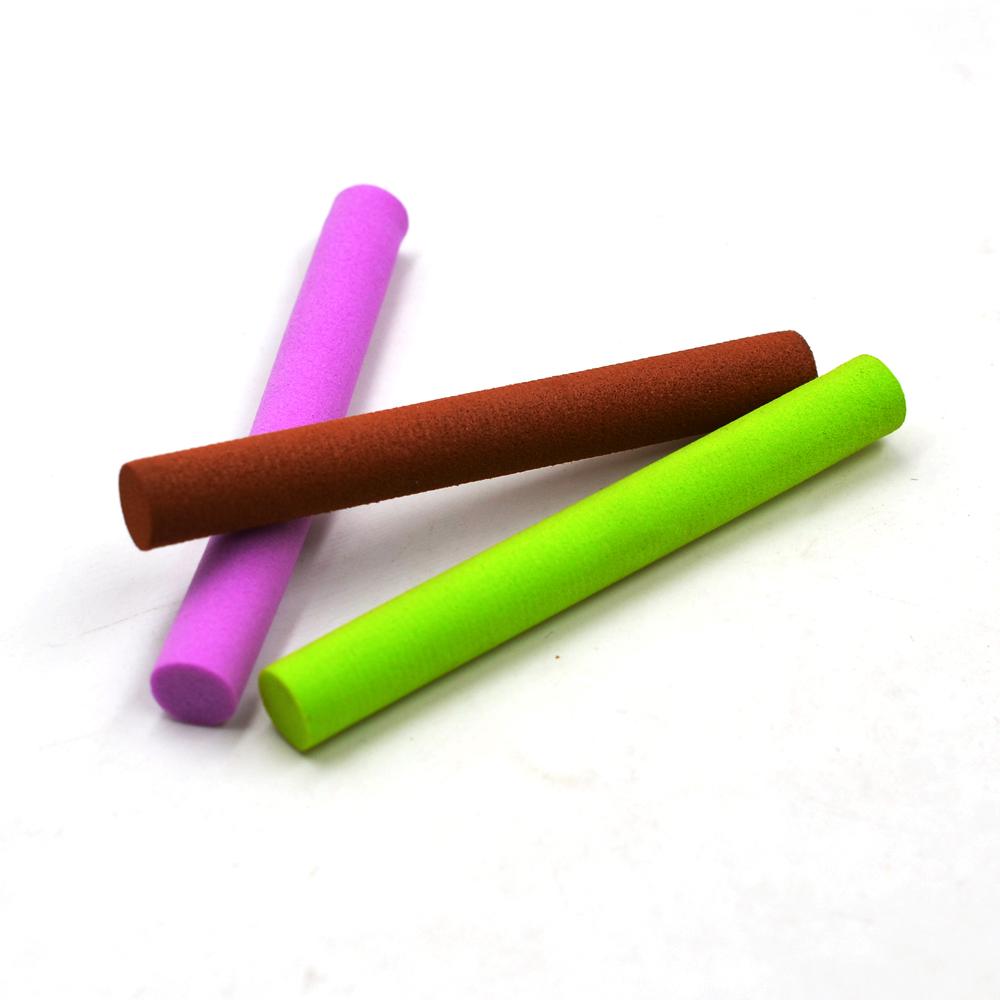 MNFT 5Pcs EVA Carp Fishing Foam Sticks 8mm 6mm Cylinder Float Making Fly Tying Rig Sticks Aligners Pop-up Baits Carp Fishing DIY