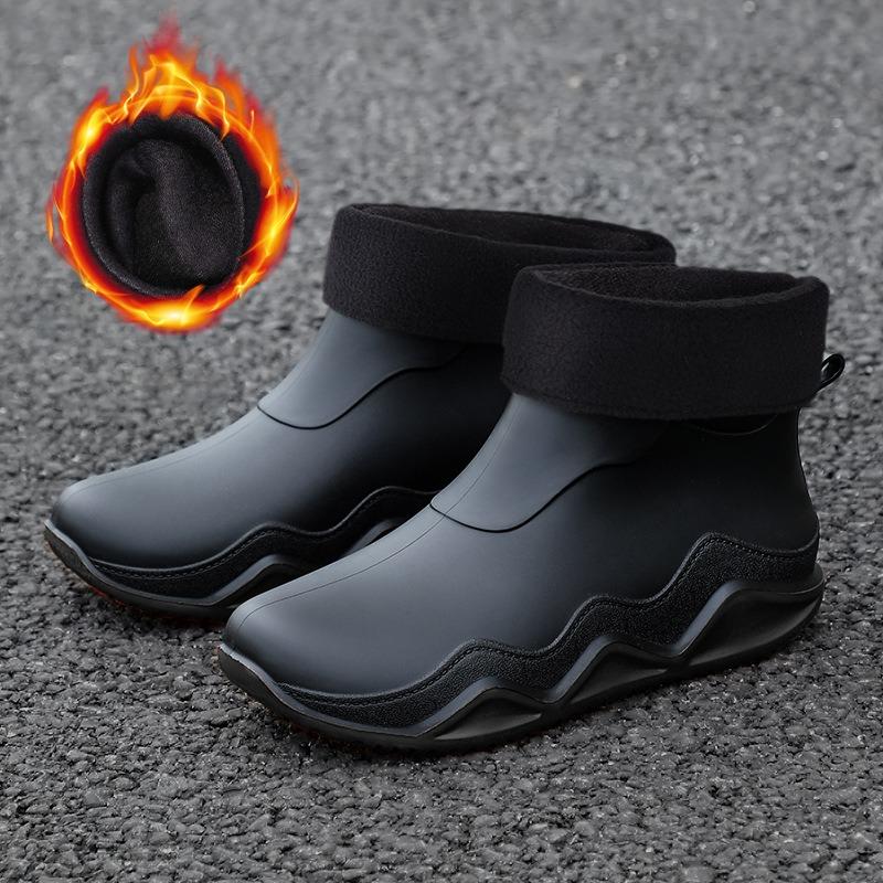 Rain Shoes Men's and Women's New Non-slip, Wear-resistant and Deodorant Rain Shoes Men's Wading Fishing Special Rain Boots Women
