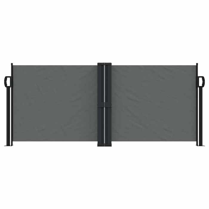 VidaXL Auvent latéral rétractable anthracite 100x600 cm, écran d’intimité de jardin, brise-vue de balcon, écran d'extérieur, 4004583