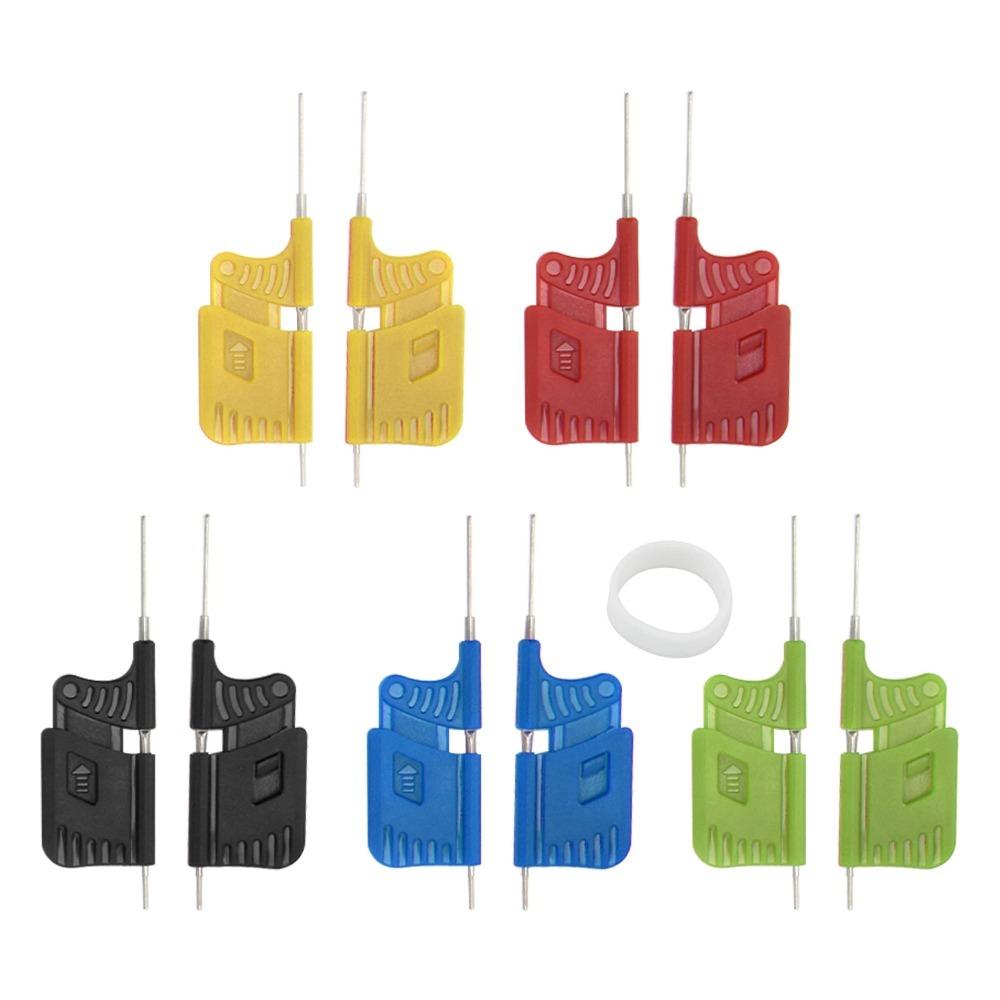 

10PCS With Box Ultra Small Chip Foot Clamp Electronic Component Testing