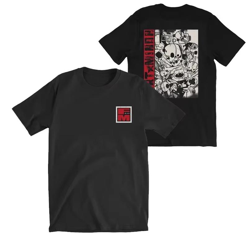 2025 Summer Fashion New Linkin Park Meteora Album Men's and Women's Same High Quality Graffiti Art American Short T-shirt