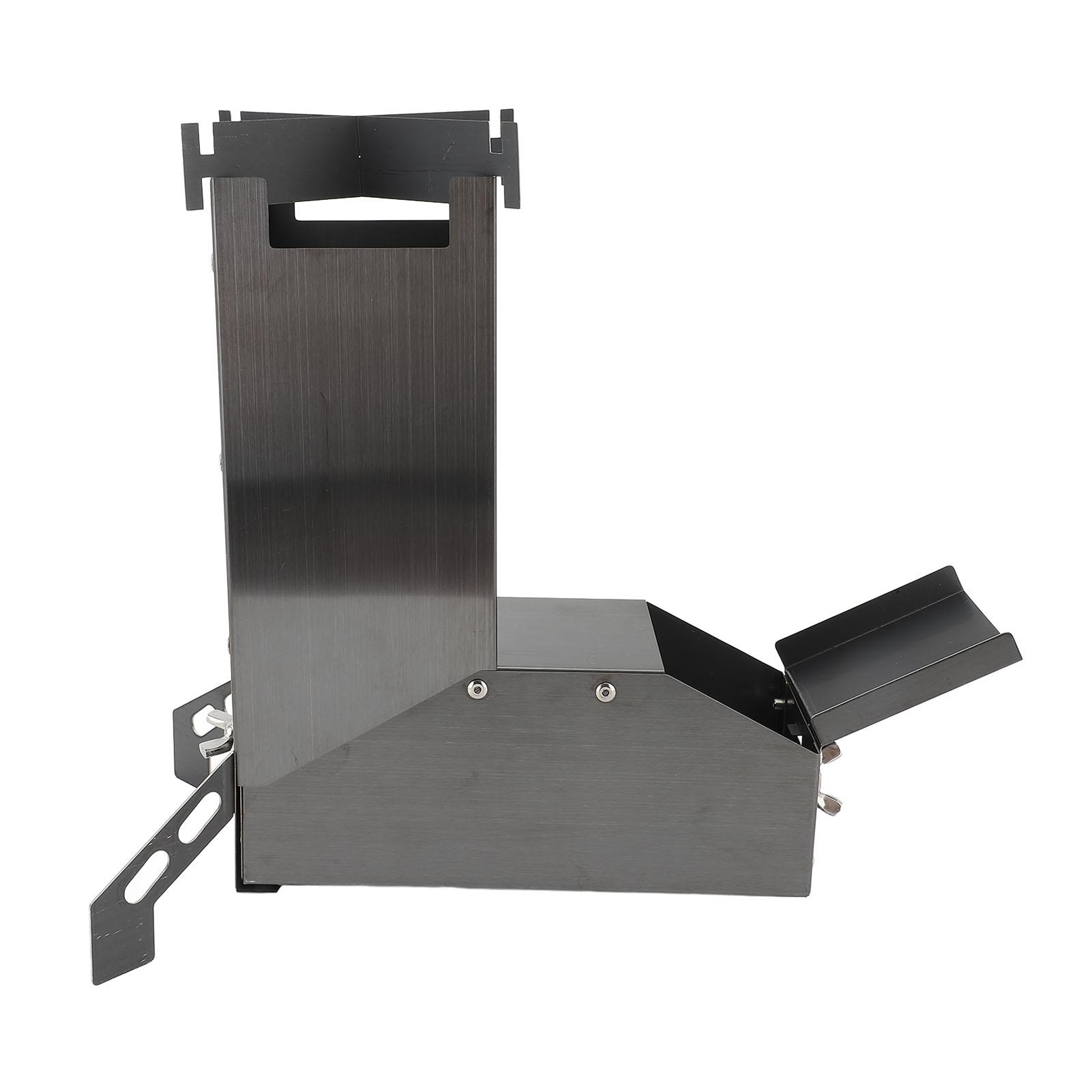 Wood Burning Camp Stove Professional Collapsible Stainless Steel Efficient Portable Wood Stove for Outdoor Camping