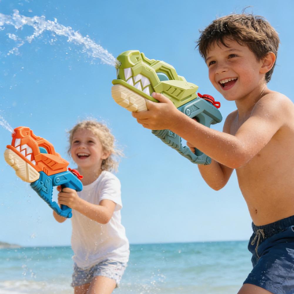 Dinosaur Water Gun Toys For Kids Pull-Out Squirt Gun Leak-Proof Summer Beach Swimming Pool Outdoor Water Fight Toy