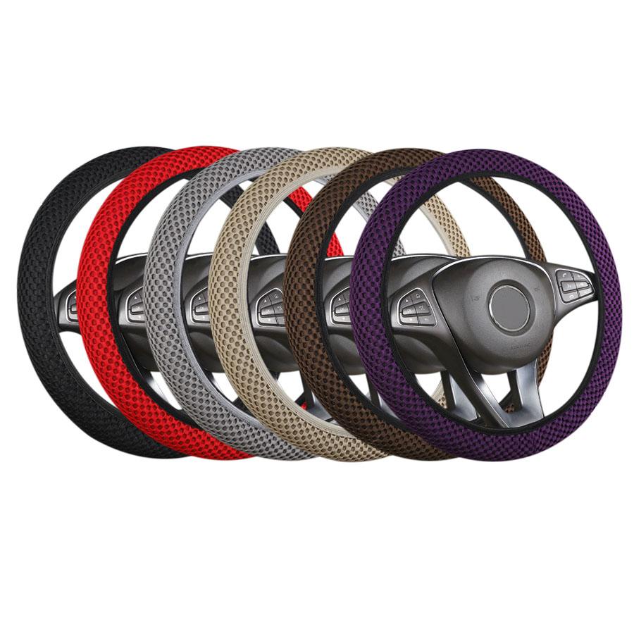 Bil Rattdeksel Sklisikkert Slitesterkt Stoff Mykt Styring Universal Hjulhylser Auto Interiør Biltilbehør
