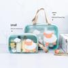 Cartoon Dry-Wet Separation Beach & Swim Tote Bag