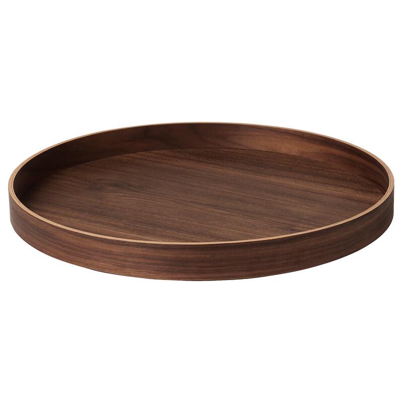 IKEA OBOLE Walnut Serving Tray