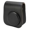 Protective Camera Case PU Leather Pure Color Camera Carrying Bag with   Strap for Camping Travel
