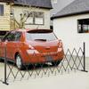 Expanding Trellis Fence, Freestanding Movable Fence, Foldable Garden Screen Panel, 300 x 103.5 cm, Dark Brown