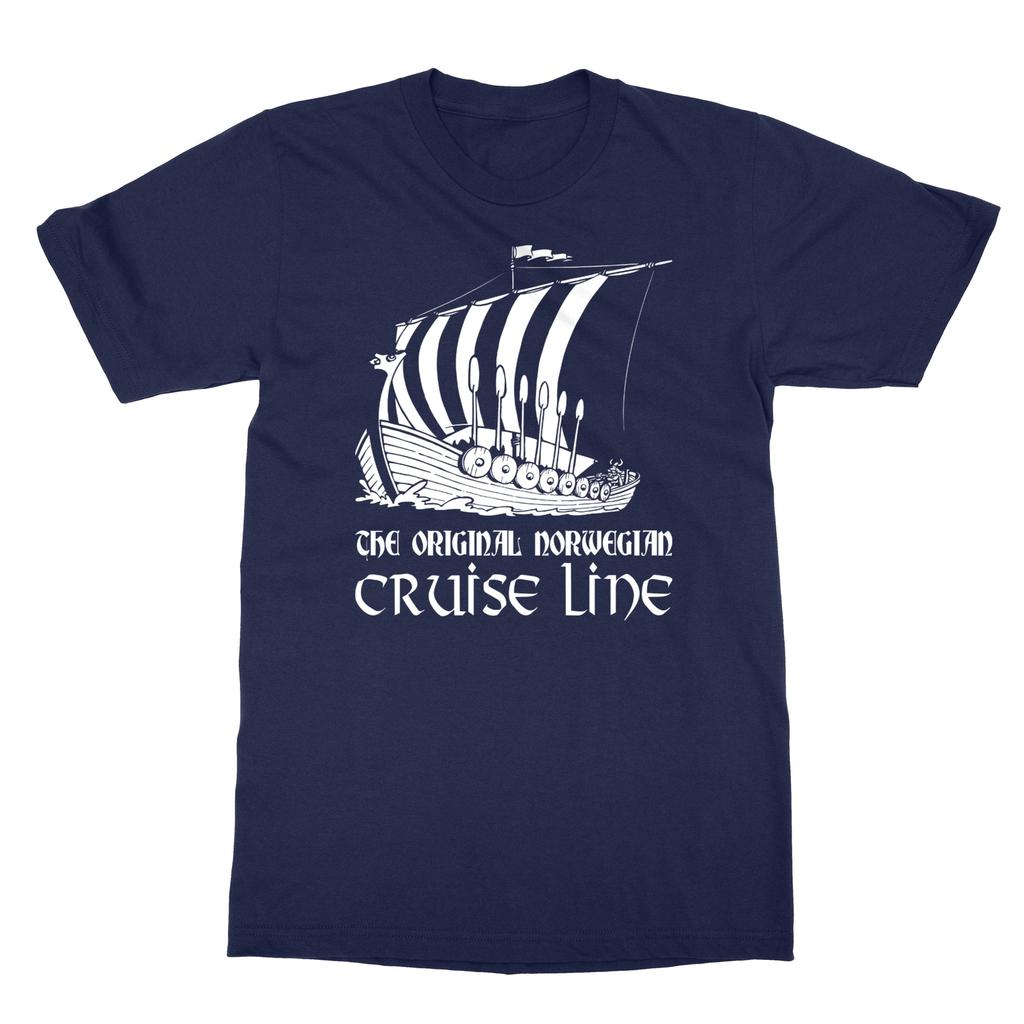 Viking Ship Cruise Line - Odin And Valhalla Men's T-Shirt