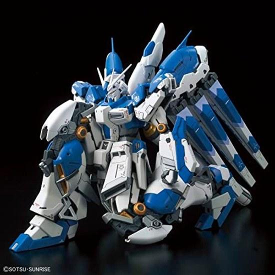 BANDAI SPIRITS RG Mobile Suit Gundam Chars Counterattack Hi-Nu 1 144 Scale Pre-colored Plastic Model 197709