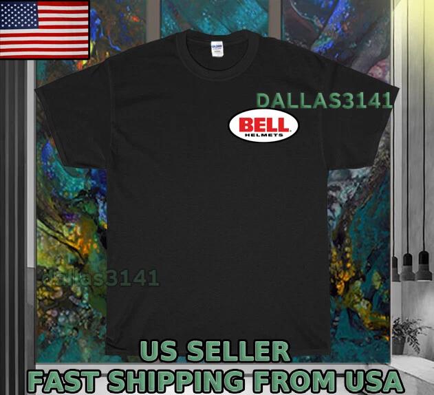 NEW SHIRT BELL HELMETS RACING LOGO T-Sirt UNISEX FUNNY MEN S SIZE S-5XL S