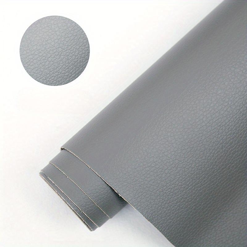 

1 шт. Листы ПВХ из цельной кожаной ткани 12 x 53 дюйма (30см х 135см) Дюймовый большой размер для чехла для мобильного телефона, кожаные серьги, банты, кошельки, проекты «сделай сам» 30x137cm серый