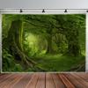 VIKAMA Deep Forest Secret Tapestry Healing Tropical Rainforest Landscape Wall Hanging for Bedroom Living Room Homestay Decor
