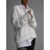 Cardigan Invernale Autunnale Maglioni Giubbotti Donna Pelliccia Sintetica di Vison Manica Lunga Maglie a Maglia Scollo a V Maglioni a Maglia Larga Cappotto Abbigliamento Casual