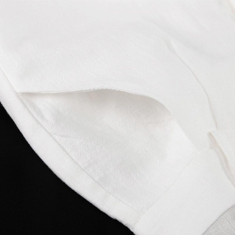 Frühlingsdurchsichtige Patchwork Straight Hose Damen Hohe Taille Tasche Reißverschluss Mode Streetwear Slim Damen Hose