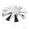 Nail Art Tool Stencil French Tip Smile Line Multi-Sizes Easy Edge Cutter Trimme^