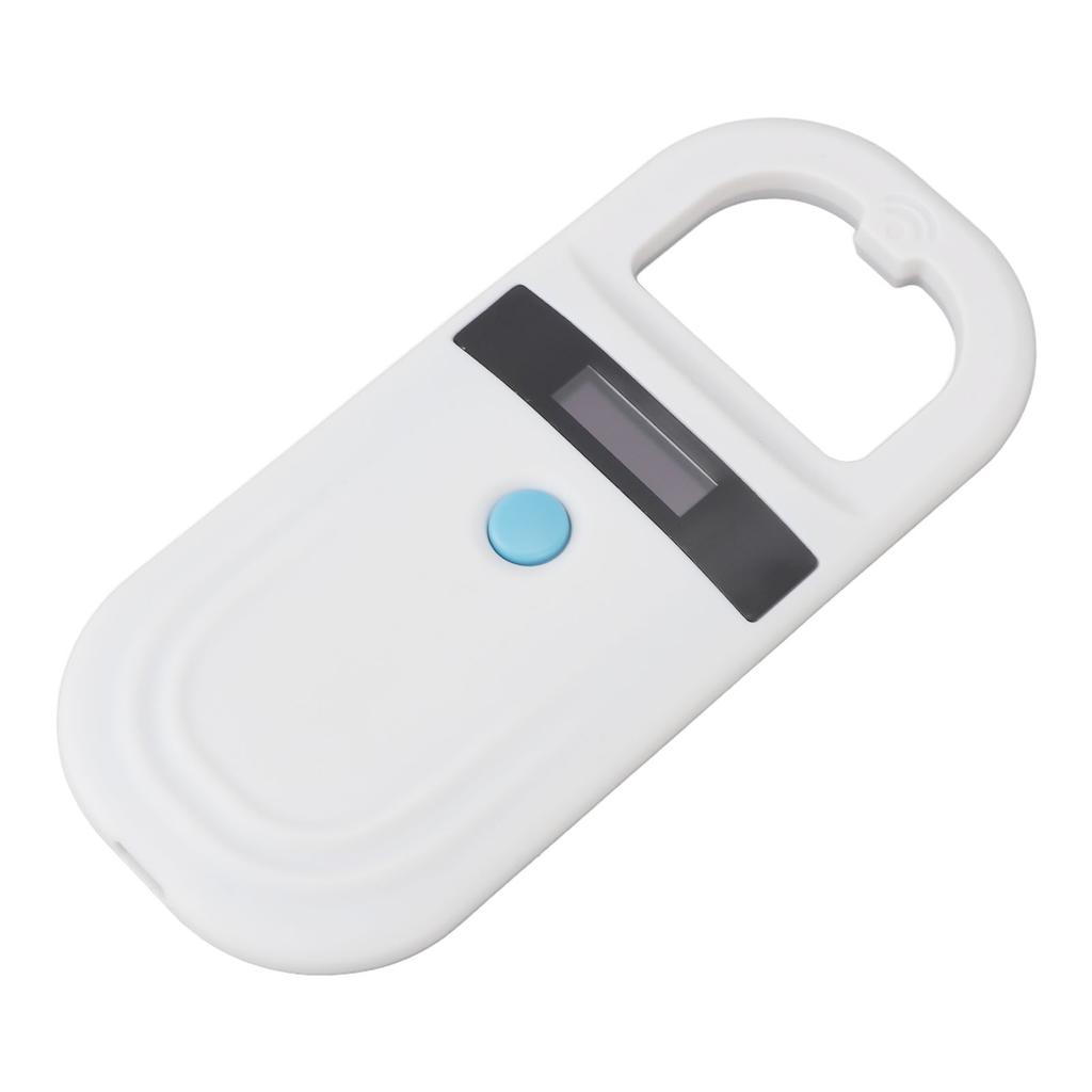 Cititor de microcipuri pentru animale de companie, portabil și reîncărcabil, eficient, pentru păsări de curte, scaner de etichete de identificare a animalelor, pentru vaci și oi