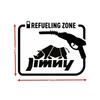 Suzuki Jimny Tank Cover Sticker Car Sticker Spout Dress Up Fuel Tank Decal
