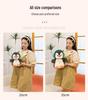 Chubby Penguin Plush Toy with Fun Headphones - Cute Cartoon Doll Gift for Girls