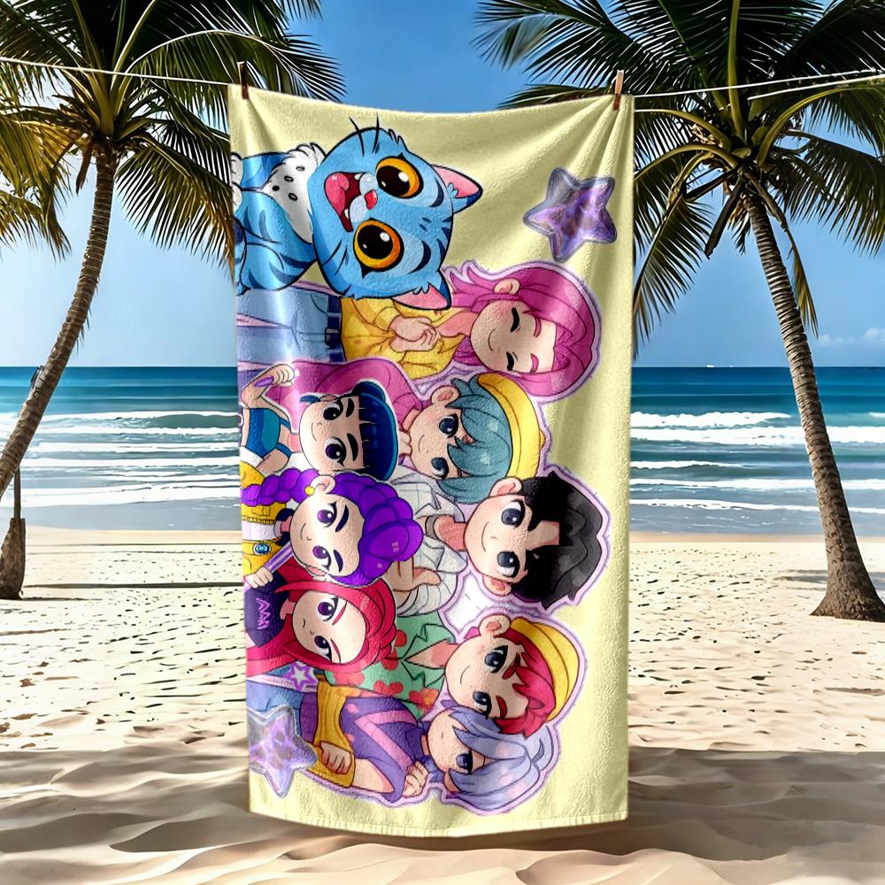 Saja Boys7 Beach Towel Super Soft Microfiber Quickdry Fabric Comfortable Lightweight Portable for Swimming,Beach,Camping, Travel, Beach Accessories