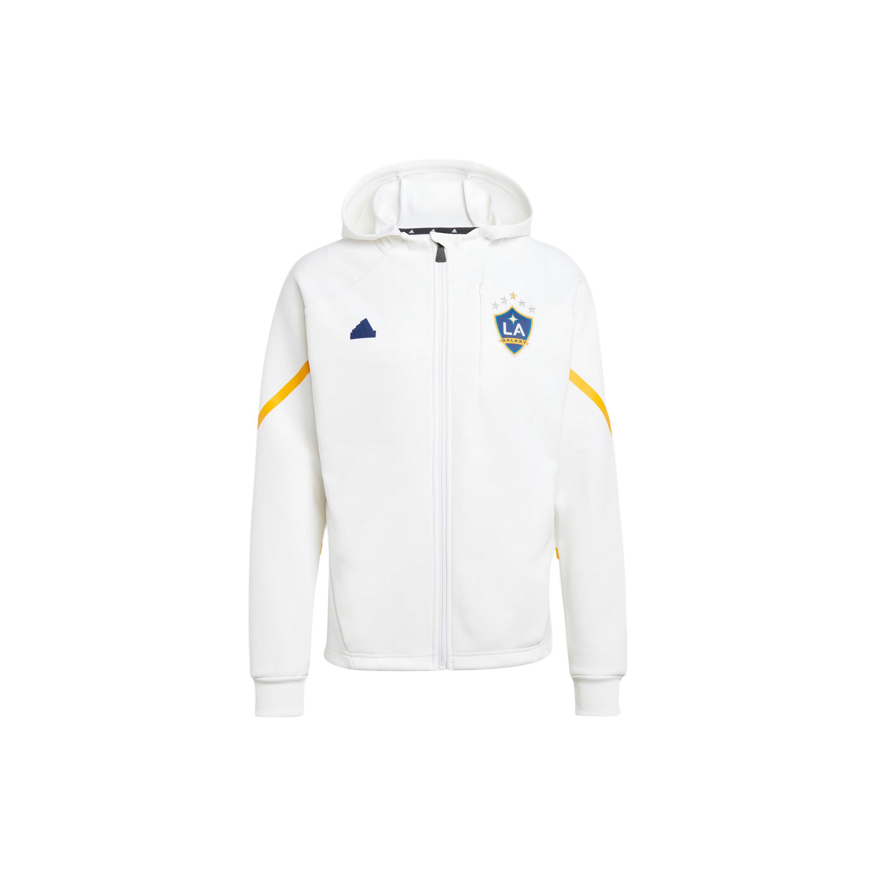 

Adidas La Galaxy Designed For Gameday Anthem Jacket Men Jacket White IQ0719 M
