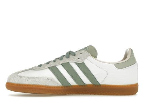 Adidas Samba OG White Silver Green W - ID0492