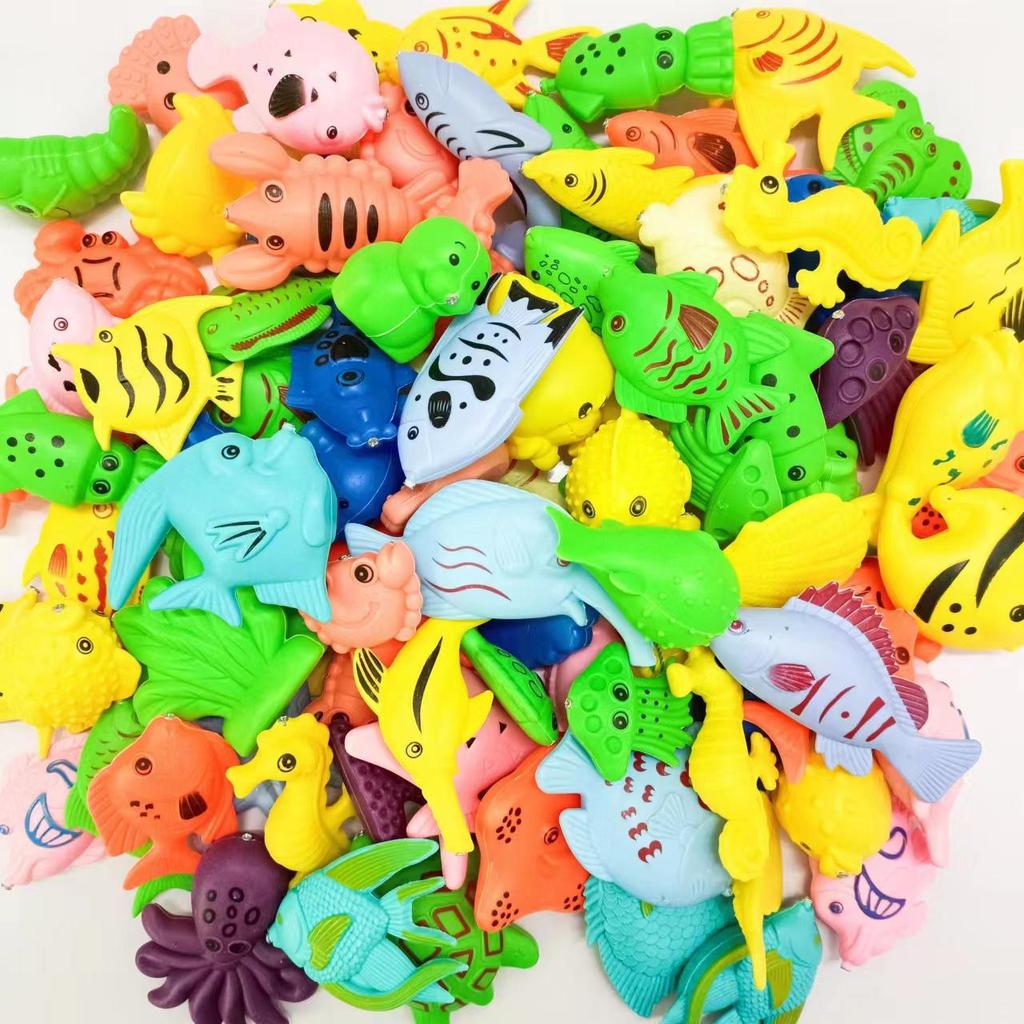 "Children's Amusement Park Magnetic Fishing Toy Set"