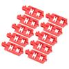 10Pcs Snap On Circuit Breaker Lockout PA Nylon Energy Isolation Safety Circuit Breaker Lockout