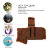 Fast Drying Dog Drying Coat Super Absorbent Pet Bath Robe Durable Dog Bathrobe Towel  Swimming