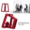 Folding   Front Bracket Aluminum Alloy Bike Bag Rack Mount Base for
