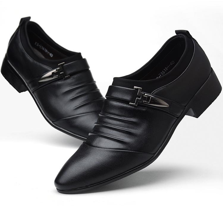 Freizeitschuhe Herren Überschuhe Business Formell Lederschuhe Große Größe Gepolsterte Herrenschuhe