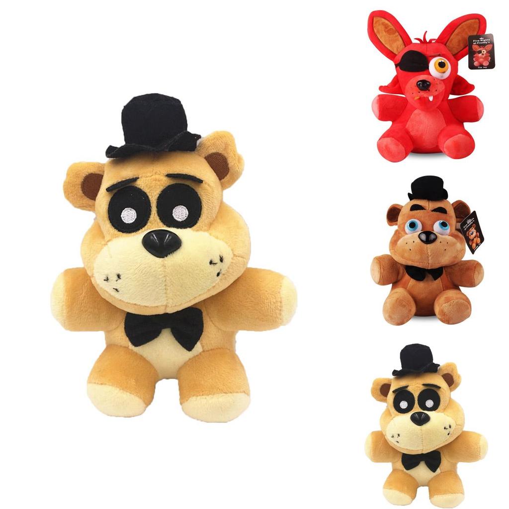 Fnaf Five Nights At Freddy's Prieteni Jucărie de Pluș Moale Cadou 18/25cm Galben Maro Violet Albastru Roșu Alb
