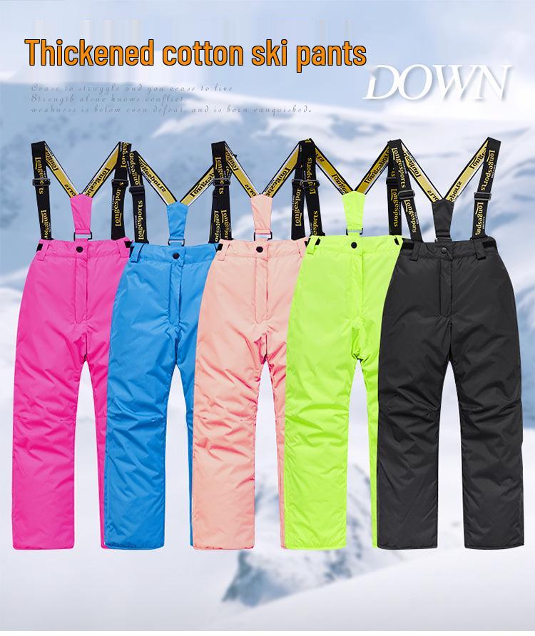 Children's Waterproof Ski Suit: Warm, Windproof, and Trendy for Boys and Girls
