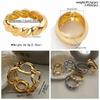 Gold Silver Geometric Spring Bangles Water Drop Cuff Wide Bangles  Chunky Bangles