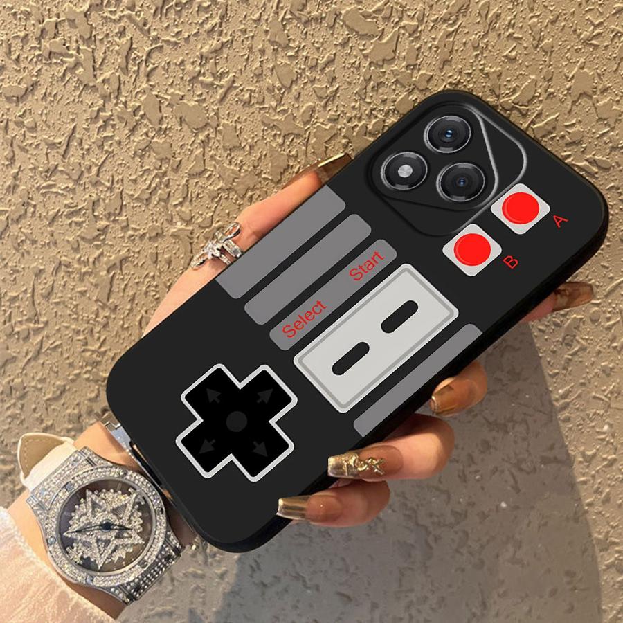 Case for Honor Magic5Lite X5b X7 X9a 70 X8 90 200 400 Lite X6 8X Funda Phone Cover Retro Cameras Games