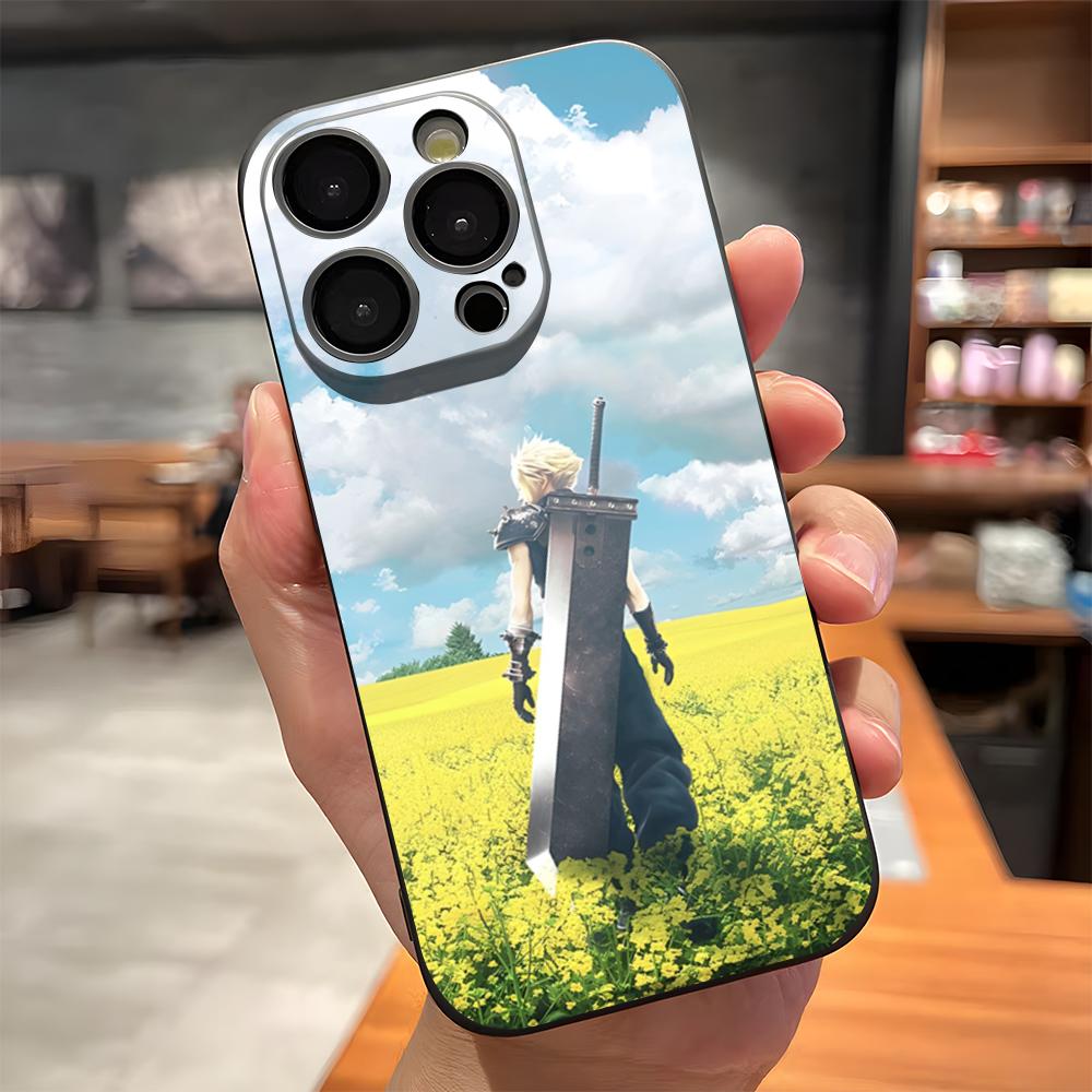 

F-Final F-Fantasy Phone Case For IPhone 17 Pro Max 15 Pro 16 14 Plus 12 13 Mini 11 Pro Shockproof Soft Cover iPhone12 Pro