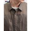 Fila Men's Jackson Yee Woven Color-Block Short Sleeve Shirt