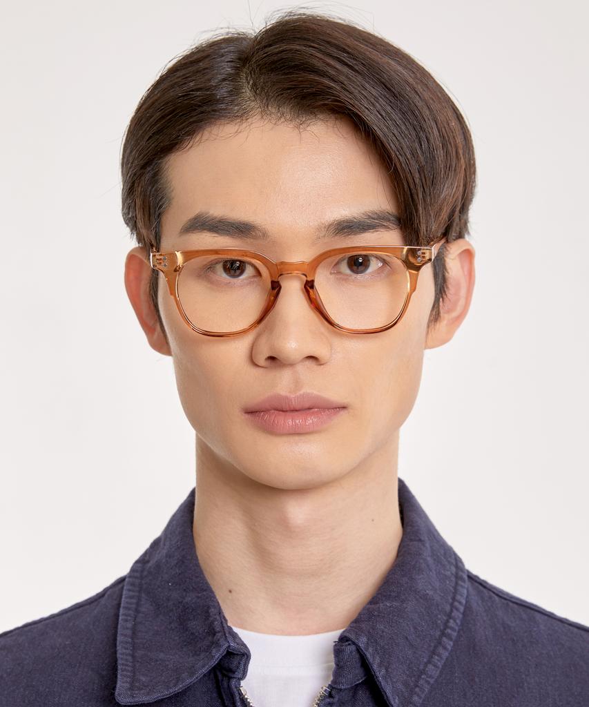 Eseubika Bob-C04 Blue Light Horn-Rimmed Glasses