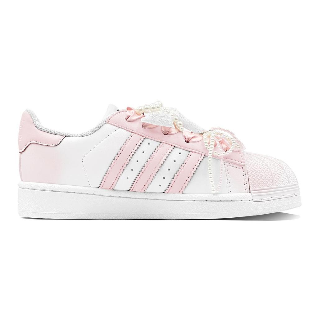 adidas Originals SUPERSTAR Slip Resistant Abrasion Resistant Slip Resistant Abrasion Resistant Low Top Skateboard Shoes EG4958(Team88-S-BOX)