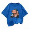 Summer Cute Design Capybara Tshirt  Kids Girl TShirt Capibara Cartoons Clothes Capybaras Baby Boys T Shirt Casual Top Clothes