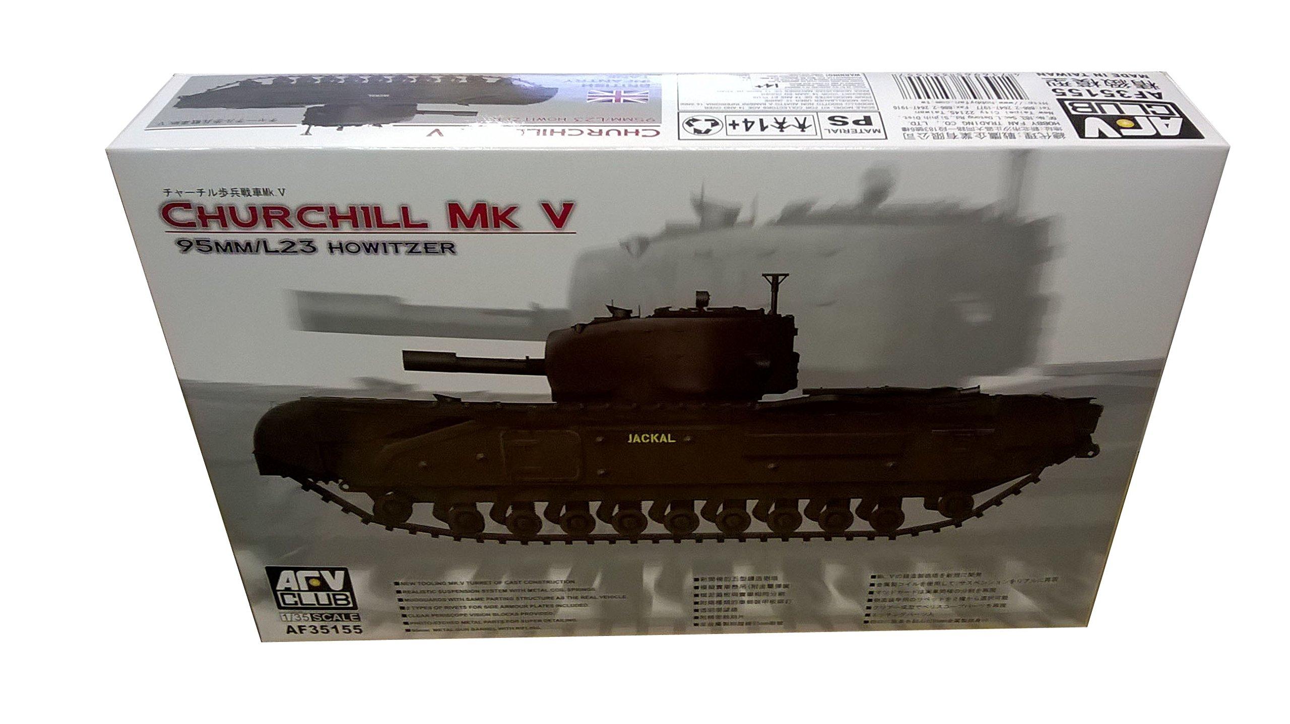 

AFV Club Churchill Plastic Model 1/35 Mk.V